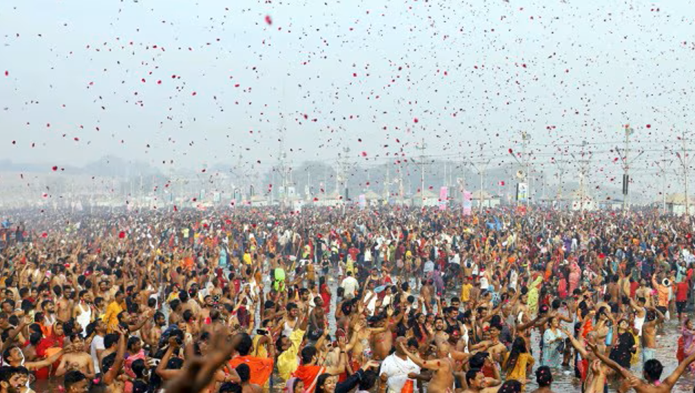 प्रयागराज: महाकुंभ समाप्त, अन्तिम दिनमा १.५३ करोडभन्दा बढी भक्तजनले गरे पवित्र स्नान